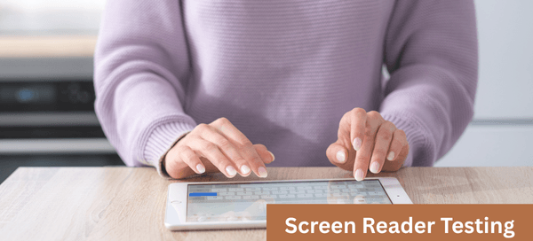 screen reader testing