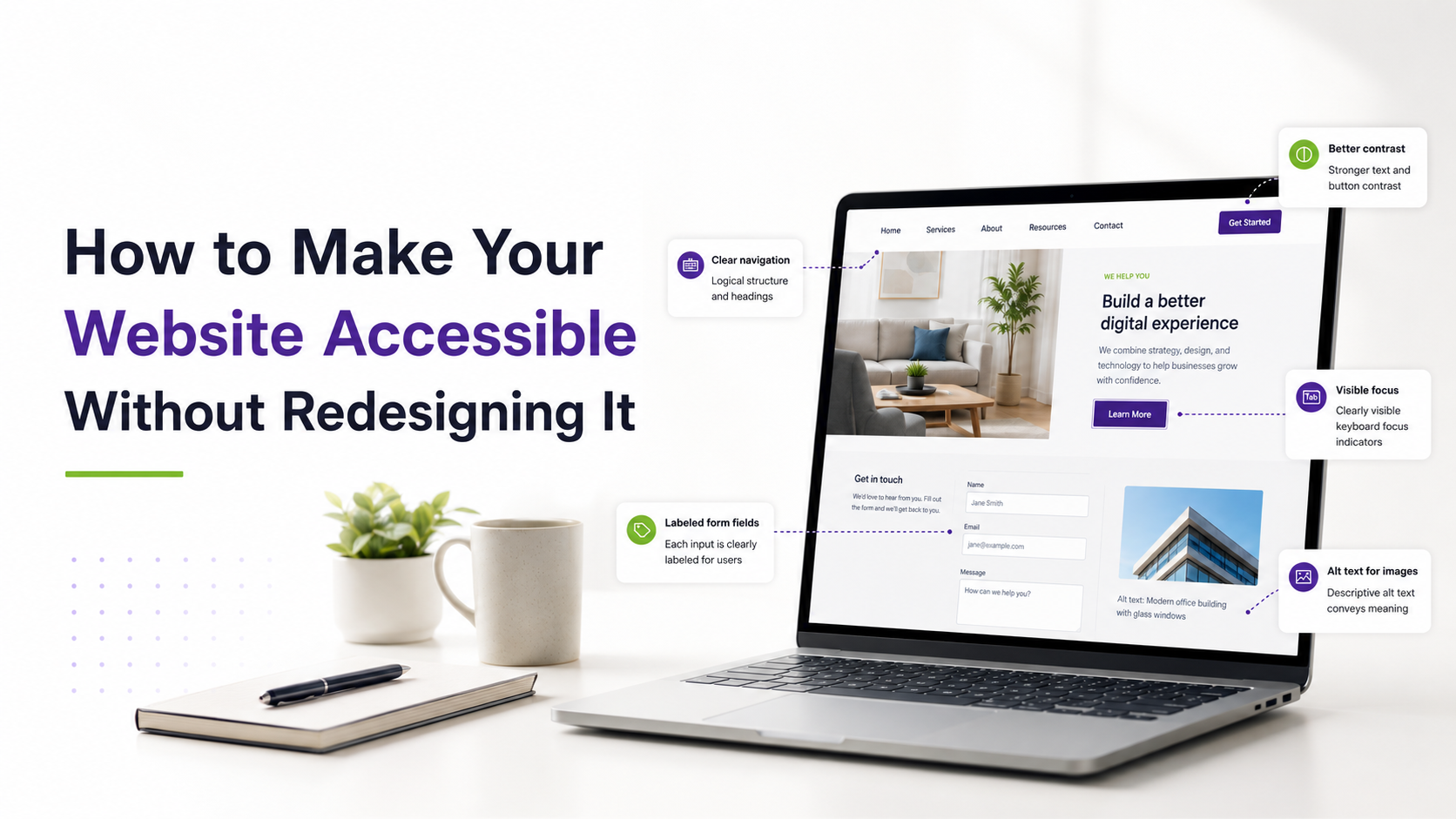 How to Make Your Website Accessible Without Redesigning It | Practical ...