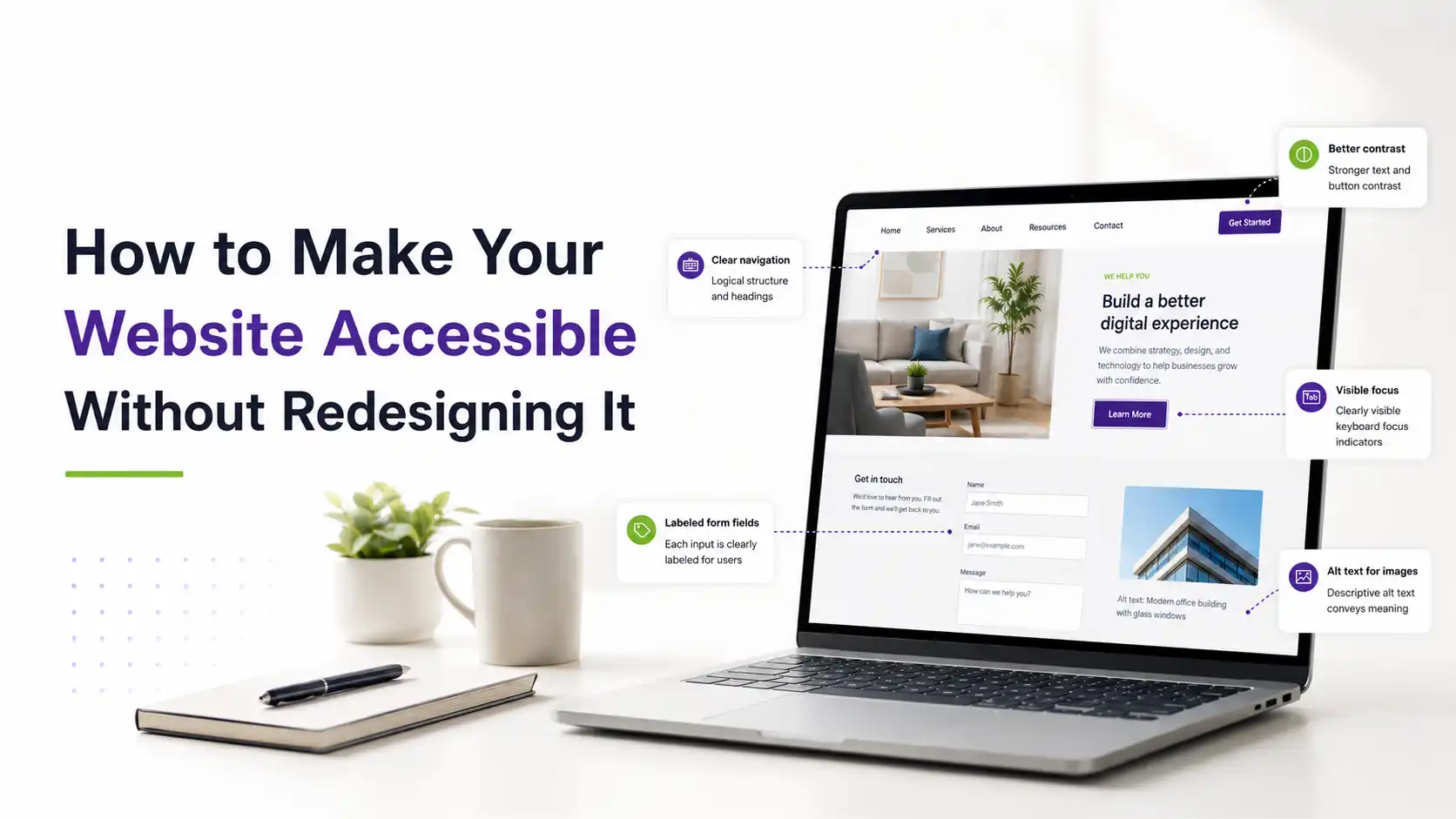 Website Accessible Without Redesign
